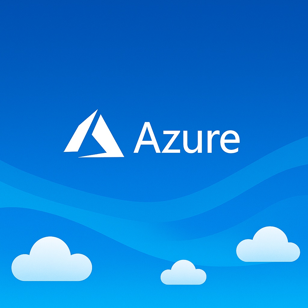 Azure themed banner